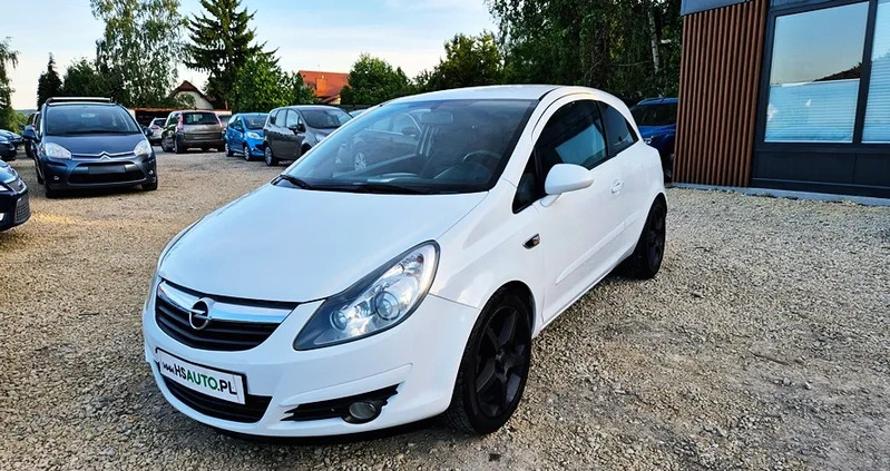 Opel Corsa cena 9999 przebieg: 214000, rok produkcji 2008 z Knyszyn małe 596